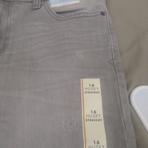 Boys Gray Husky long jeans